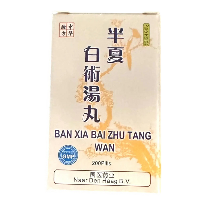 Banxia Bai Zhu Tang Wan: Versterkt de milt en verdrijft damp