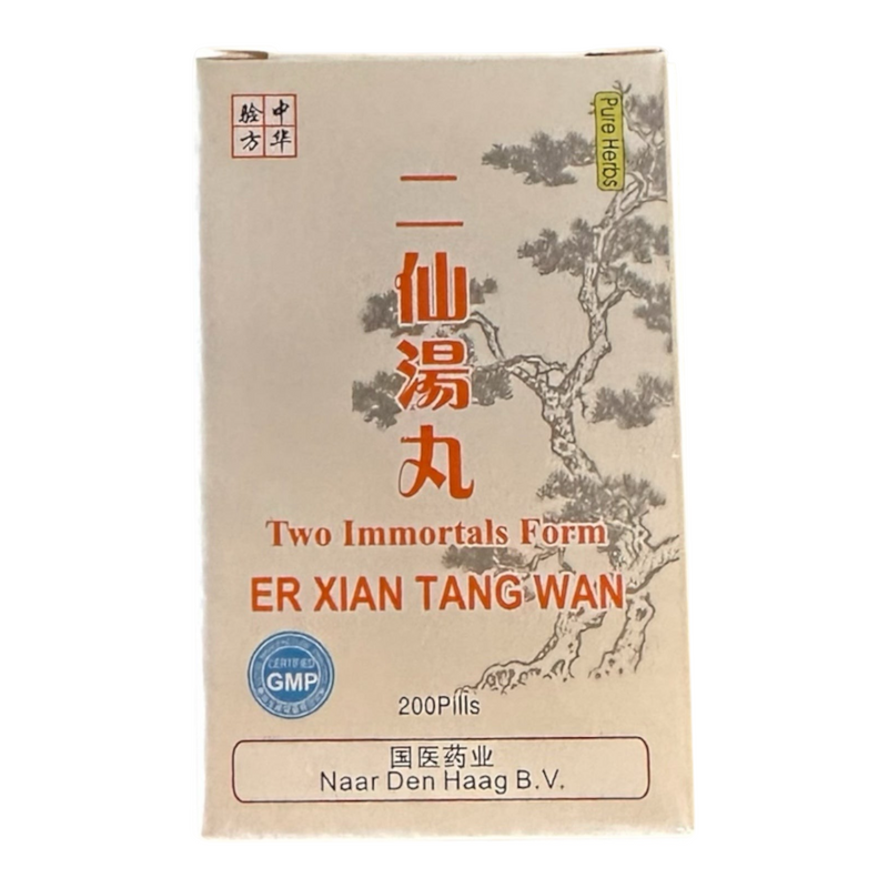 Mijn winkel Er Xian Tang Wan herbal supplement box for hormonal balance and menopause support