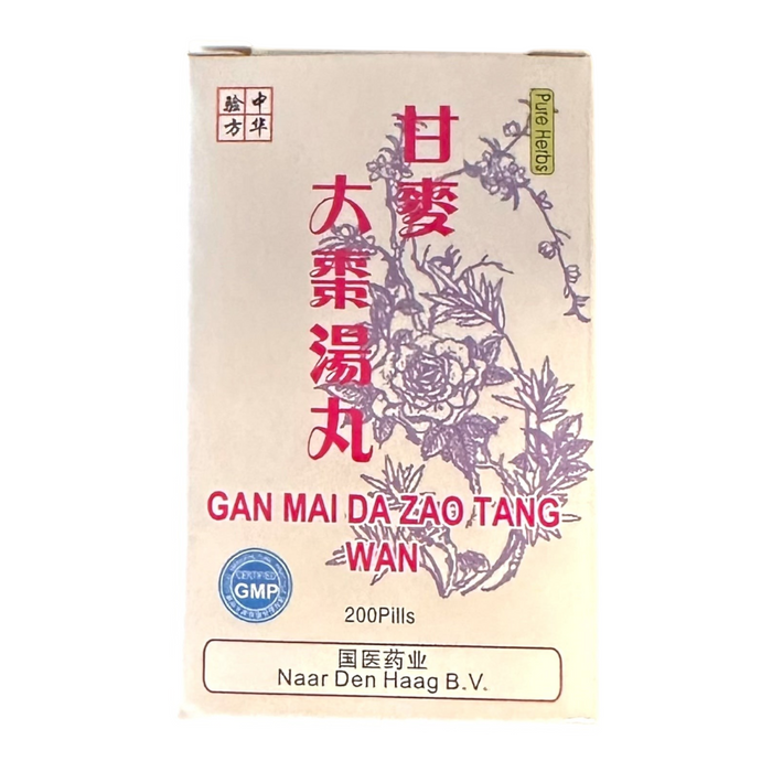Gan Mai Da Zao Tang Wan: Ondersteuning bij stress,