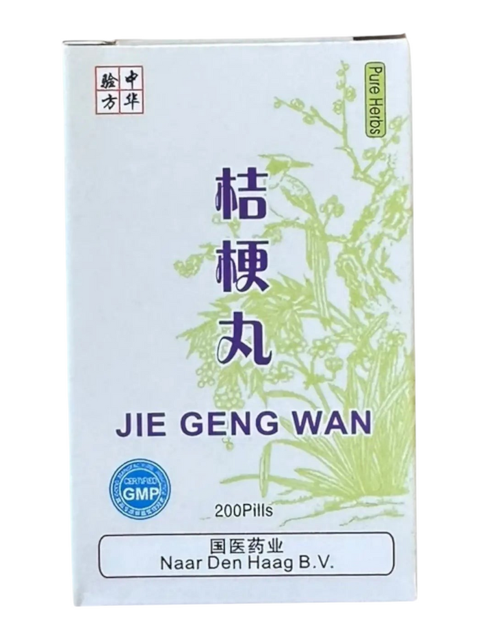 Jie Geng Wan – Traditionele Chinese kruidenformule voor spijsvertering en luchtwegen