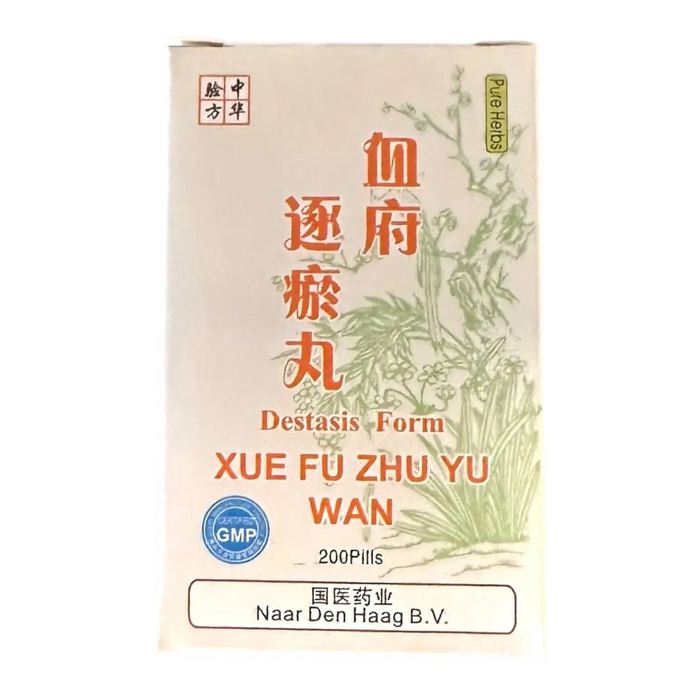 Xue Fu Zhu Yu Wan: Beweeg het bloed en doorbreek stagnatie
