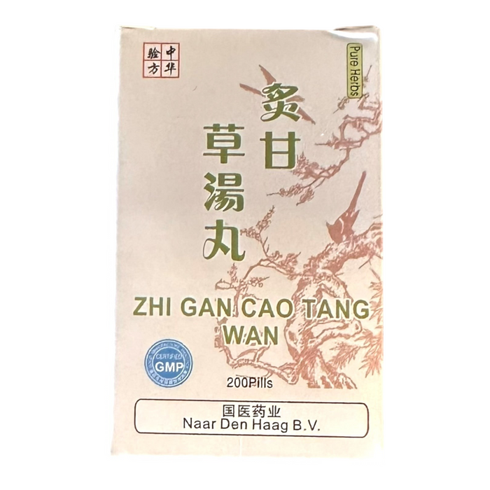 Zhi Gan Cao Tang Wan: Ondersteuning bij lage energie